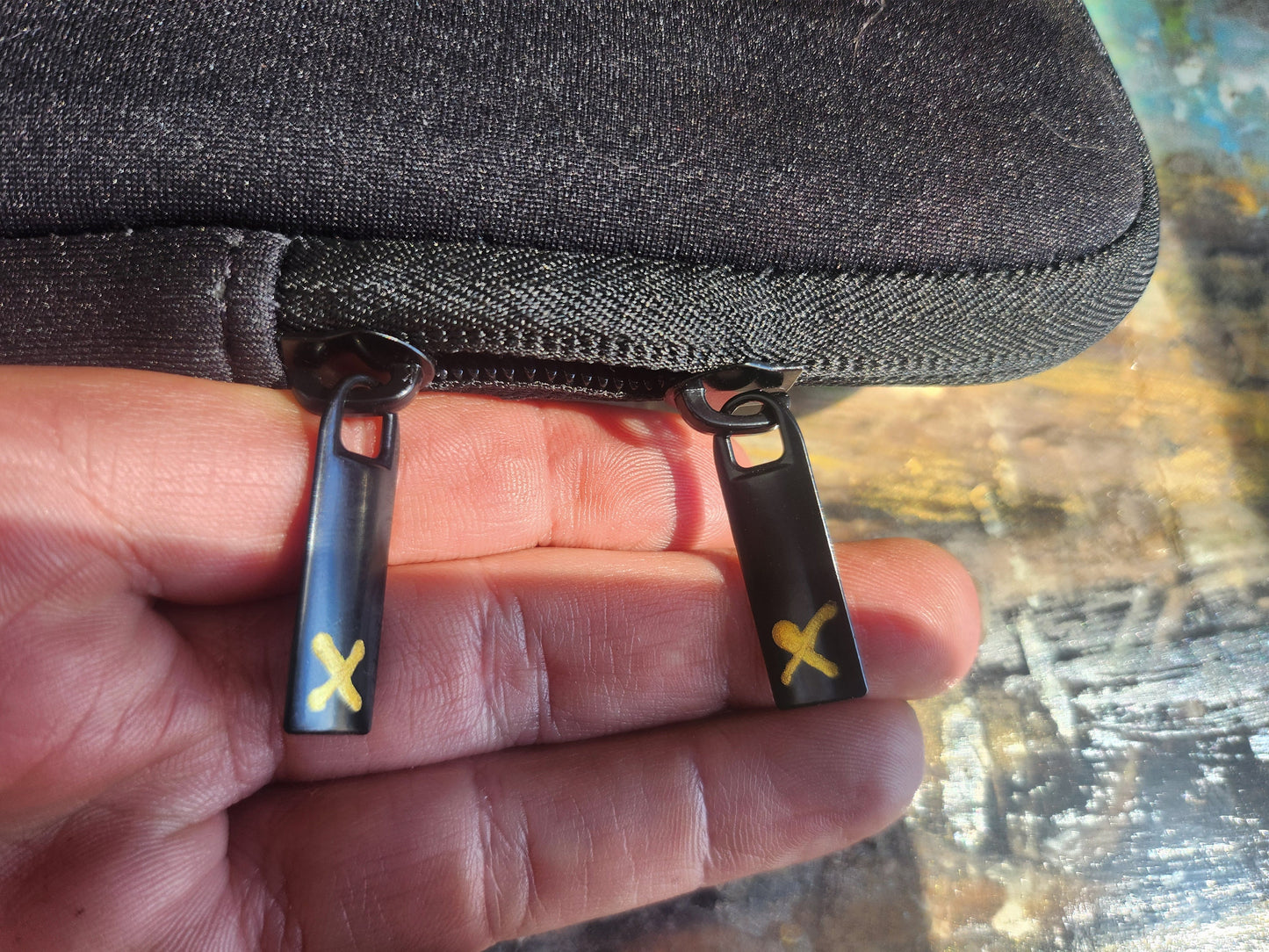 Watercolor Forrest Art Laptop Sleeve | 13" Laptop cover | Earth Love|Vanlife Artwork |Laptop sleeve for College| Signed Artist made not Ai