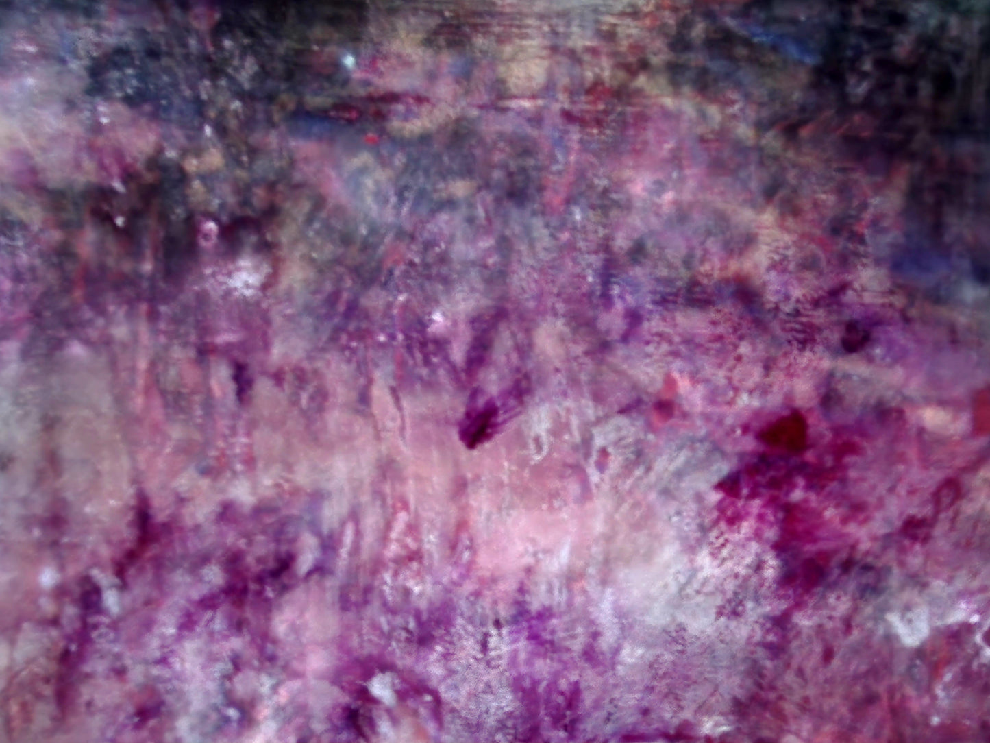 18X24 Mixed media Artwork on Wood Panel BLM Public Lands Abstract Expressionist Landscape Arizona Skyline at Night Desert Scene Saguaro Cactus