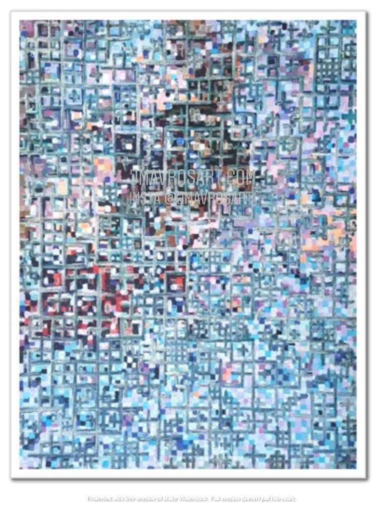 Geometric Art Print|Celestial Art|Bohemian Wall Hanging|Sacred Geometry Print| Modern Minimalist Decor|Unframed Vertical Art|Limited Edition - JMAVROSART 