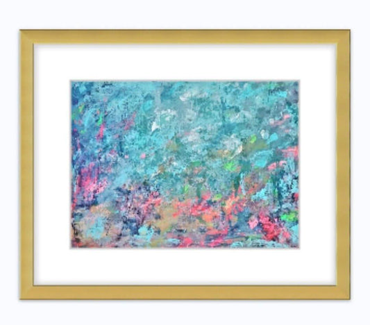 Arizona Forrest Sunset Abstract Expressionist Giclee Artwork Limited Edition Print - JMAVROSART 