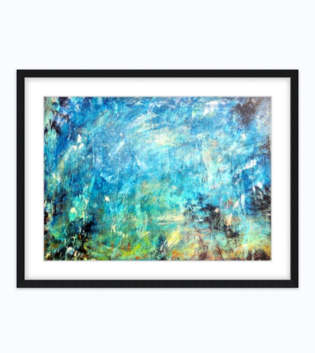 Arizona Forrest | Abstract Expressionist Art|LimitedEdition Print| Abstract Wall Art| 8x10 Print |Flagstaff AZ - JMAVROSART 