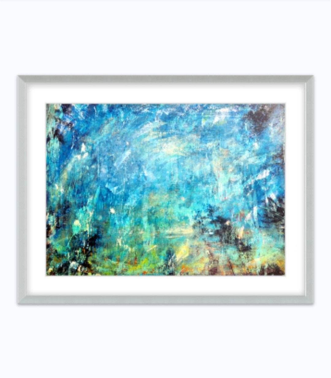 Arizona Forrest | Abstract Expressionist Art|LimitedEdition Print| Abstract Wall Art| 8x10 Print |Flagstaff AZ - JMAVROSART 