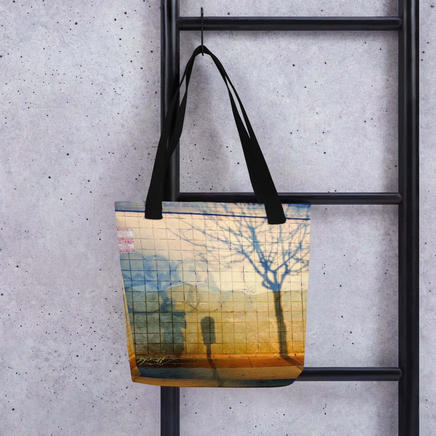 Graffiti Summer Tote Bag | Grocery Bag | Canvas Bag | Nature Trees | Eco-friendly reusable | Nature Scene Tote