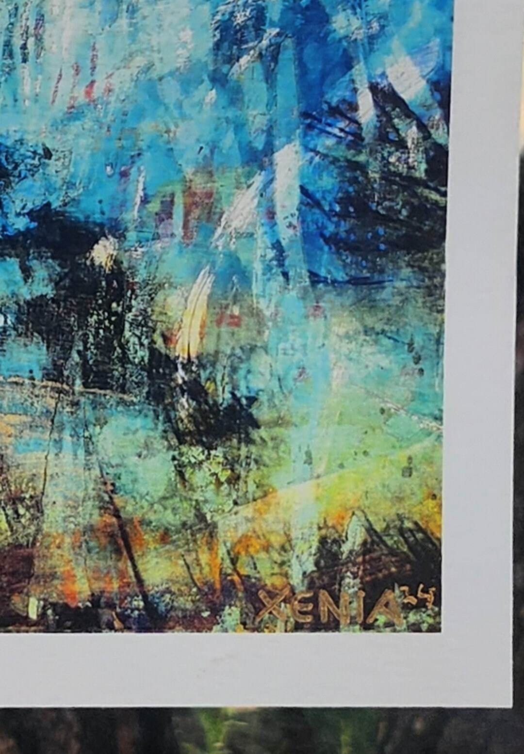 Arizona Forrest | Abstract Expressionist Art|LimitedEdition Print| Abstract Wall Art| 8x10 Print |Flagstaff AZ - JMAVROSART 