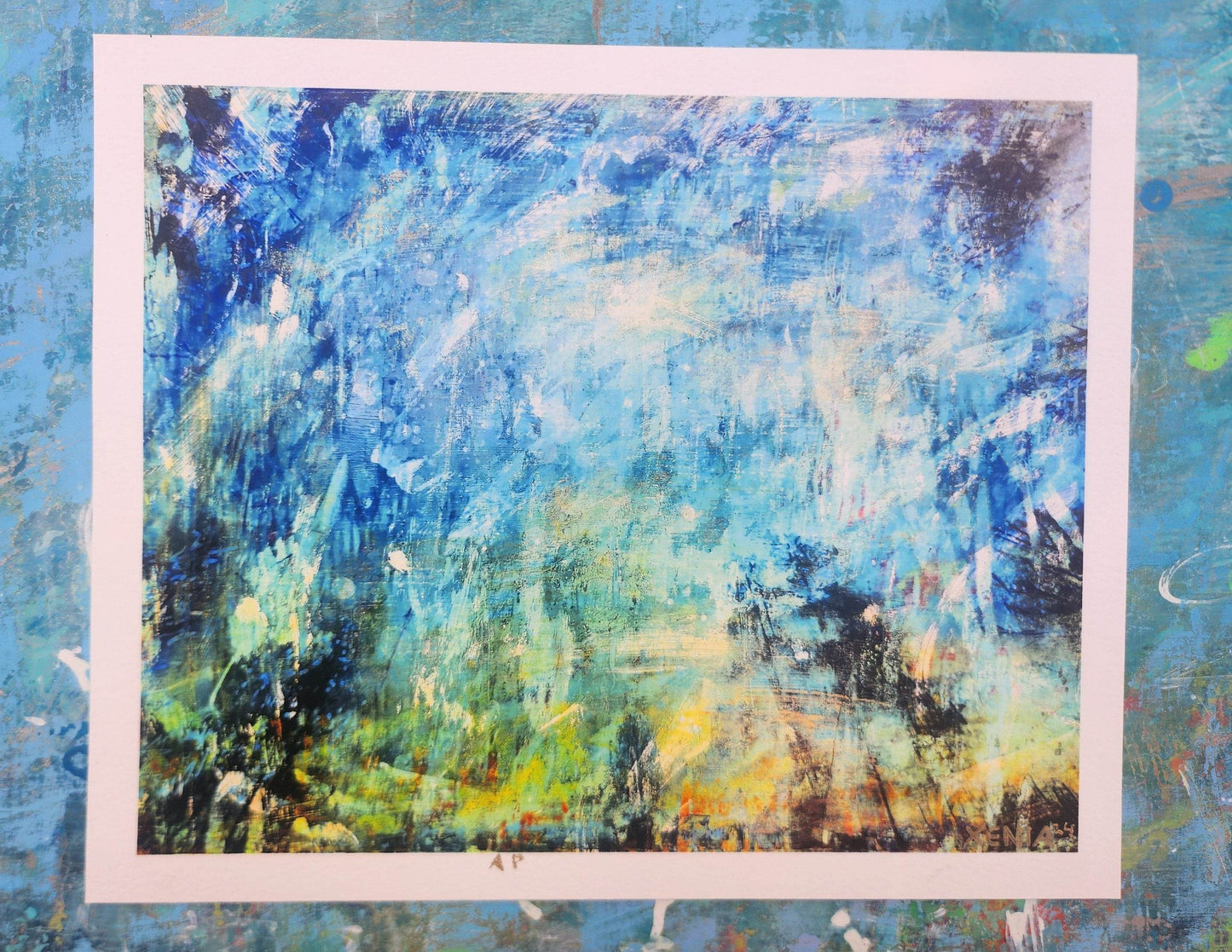 Arizona Forrest | Abstract Expressionist Art|LimitedEdition Print| Abstract Wall Art| 8x10 Print |Flagstaff AZ - JMAVROSART 