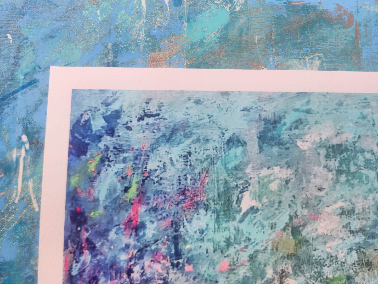 Arizona Forrest Sunset Abstract Expressionist Giclee Artwork Limited Edition Print - JMAVROSART 