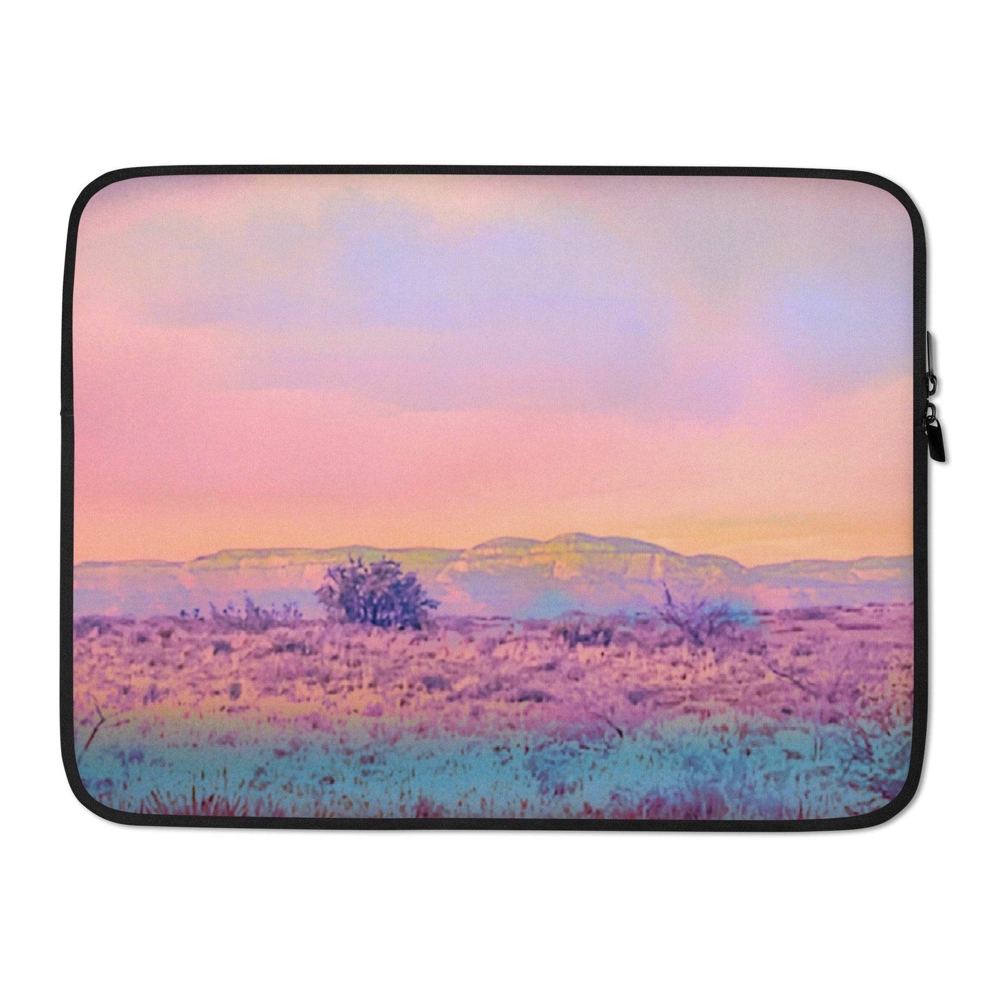 Sedona Desert Artsy laptop sleeve|Gift for Her|MacBook Pro 13 or 15in|Boho Laptop Bag|Zippered Protector MacBook Air/Pro 13 |Colorful Desert Tapestry Cover - JMAVROSART 