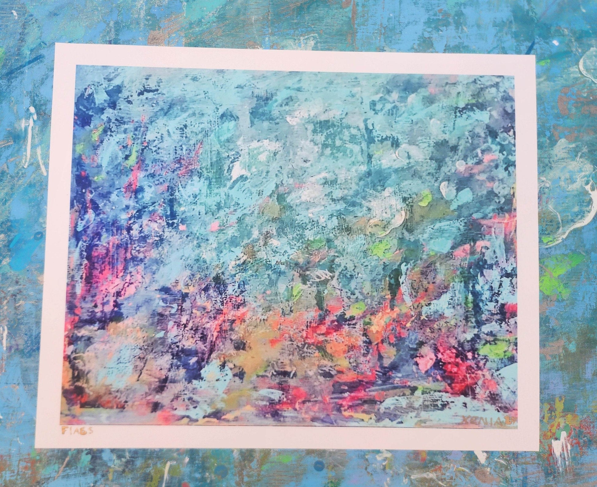 Arizona Forrest Sunset Abstract Expressionist Giclee Artwork Limited Edition Print - JMAVROSART 