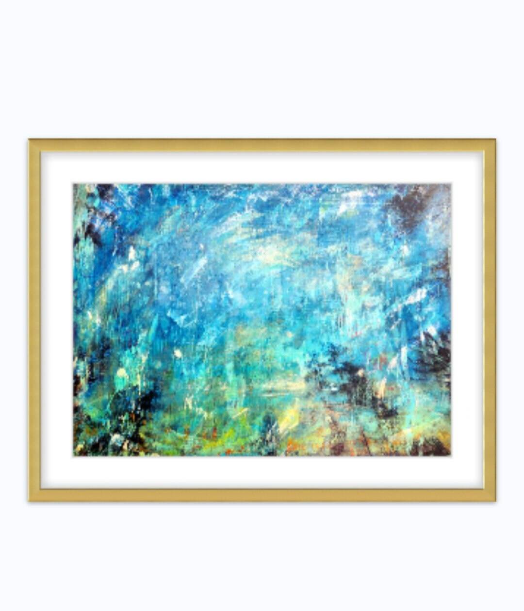 Arizona Forrest | Abstract Expressionist Art|LimitedEdition Print| Abstract Wall Art| 8x10 Print |Flagstaff AZ - JMAVROSART 