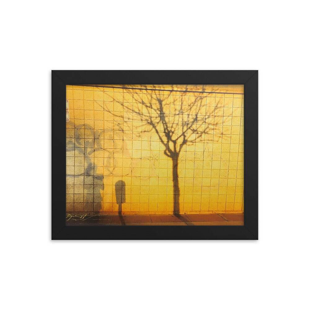 Urban Forrest Graffiti Art Print Limited Edition Wall Art Metallic Gold Graffiti Photo Giclee - JMAVROSART 