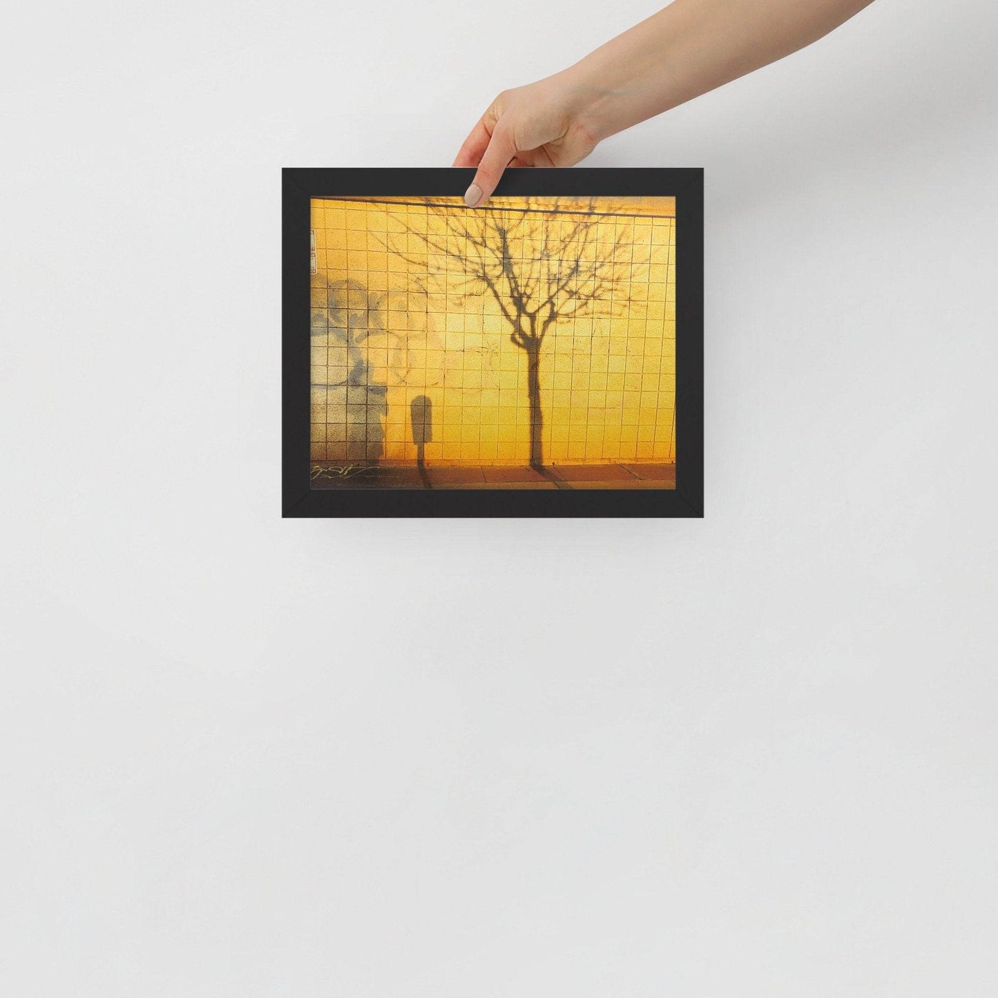 Urban Forrest Graffiti Art Print Limited Edition Wall Art Metallic Gold Graffiti Photo Giclee - JMAVROSART 