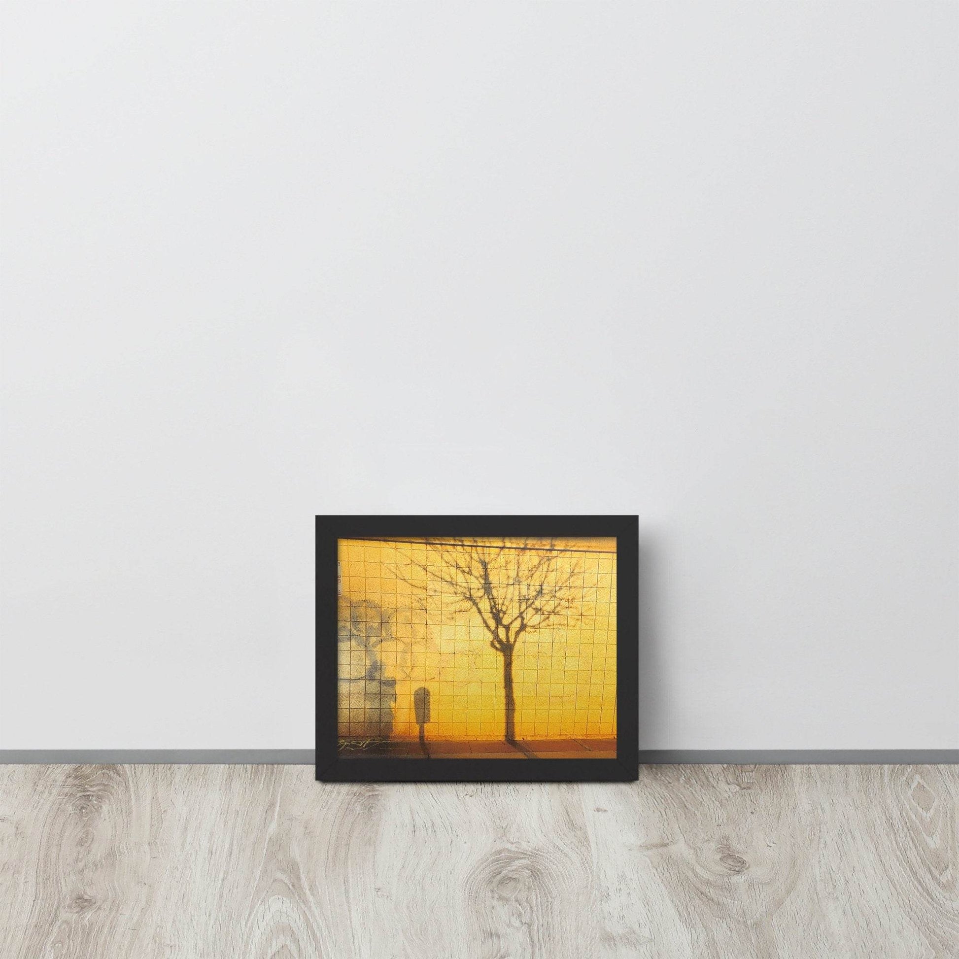 Urban Forrest Graffiti Art Print Limited Edition Wall Art Metallic Gold Graffiti Photo Giclee - JMAVROSART 