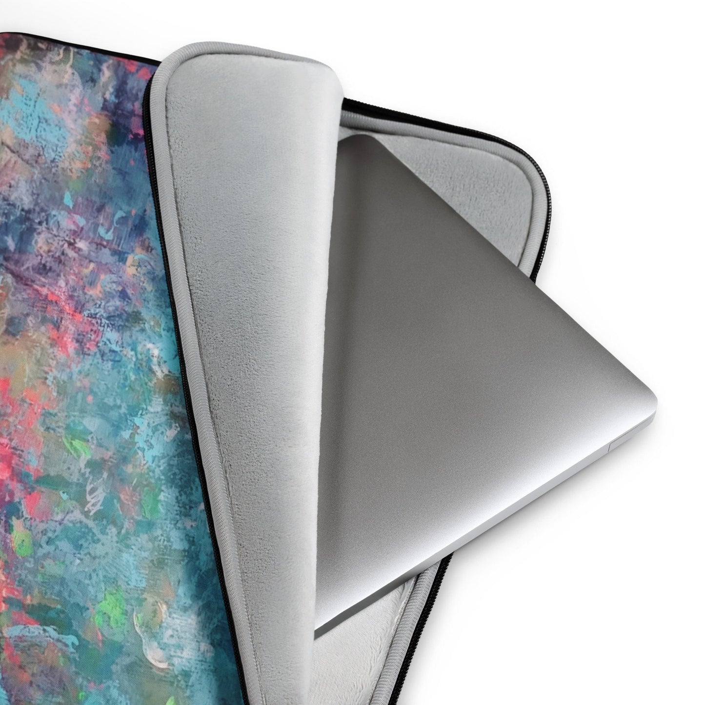 Forrest Sunset Abstract Art|Laptop sleeve | 13" Laptop case | Vanlife Tech sleeve | Laptop Cover for school | Artist made not Ai