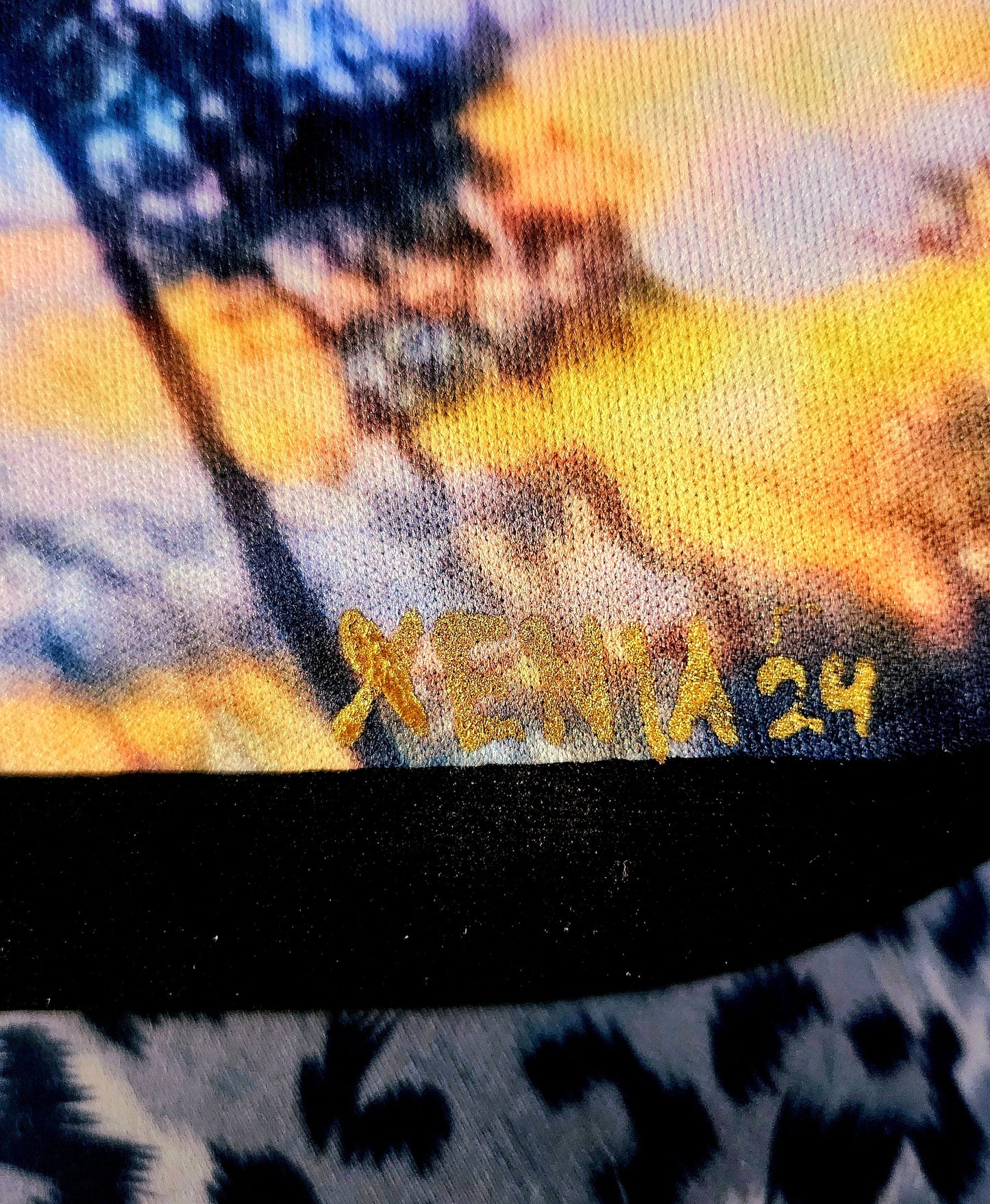 Watercolor Forrest Art Laptop Sleeve | 13" Laptop cover | Earth Love|Vanlife Artwork |Laptop sleeve for College| Signed Artist made not Ai